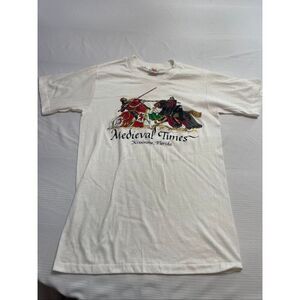 Medieval Times Kissimmee Florida VTG 80s Single Stitch T-Shirt Size Medium